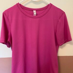 Lululemon High Neck Run and Train Tee